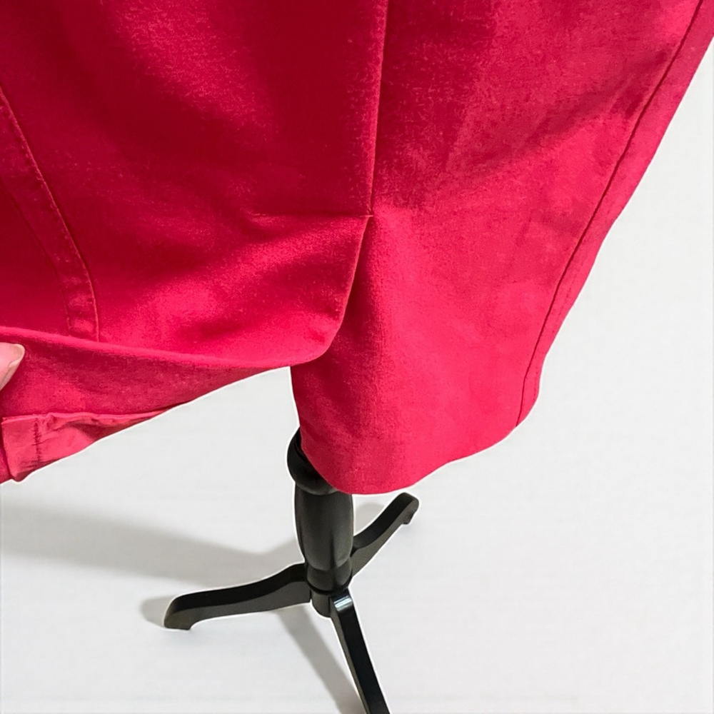 Calvin Klein Women’s Pink Red Sheath Dress Size 4 Sleeveless Career Cocktail - Picture 5 of 14